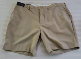 NWT Polo Ralph Lauren Classic Khaki Shorts Mens Size 42W Flat Front - $29.69