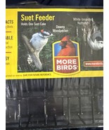 Suet Cage Bird, Fruit and Suet Feeder, Single Cake Capacity - $5.37 CAD