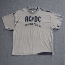 ACDC Donington 1991/2006 T-shirt Mens Size 2XL AC/DC Band Anthill Trading STAINS - £9.94 GBP