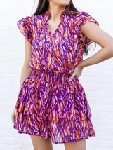 Michelle Mcdowell marley skirt in Tiger Tail Purple/Orange - £30.80 GBP