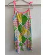 Vintage 70s Pastel Patchwork Print Handmade Sundress Country Patch - €18,97 EUR