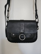 Zadig &amp; Voltaire Kate Black Leather Crossbody Bag Shoulder Bag $598, NEW - $7,153.22 MXN