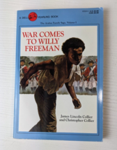 Historical Fiction Chapter Books For Kids War Comes to Willy Freeman Collier - £1.57 GBP