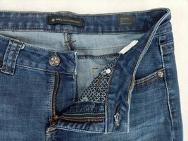 Lee Platinum Label Womens Size 32&quot;W x 30&quot;L Blue Distressed Denim Jeans M... - $10.44
