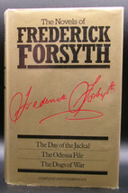 The Novels Of Frederick Forsyth: Day Of The Jackal; Odessa File; Dogs Of War 1st - £21.70 GBP