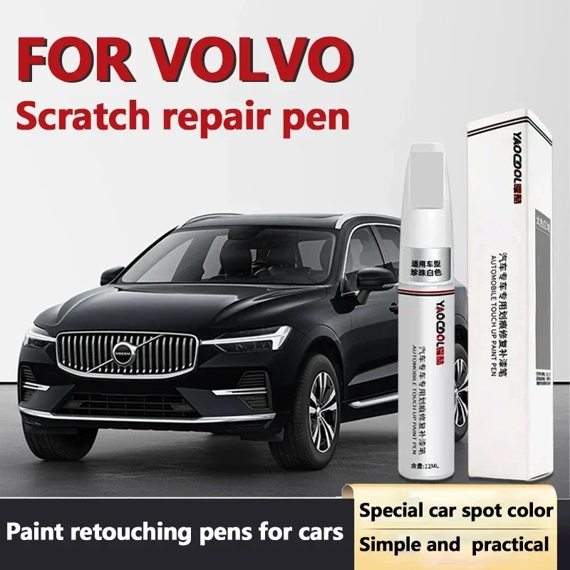 Paint repair for scratch Suitable for Volvo touch up paint pen white xc6... - £12.34 GBP+