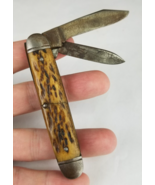 antique pocket knife 1930&#39;s &quot;Ulster Knife Co.&quot; vintage old BONE HANDLES - $99.99