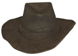 Outback Trading Co Knotting Hill Mens Hat Brown Cotton Blend Vintage 147... - $42.08