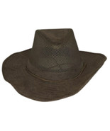 Outback Trading Co Knotting Hill Mens Hat Brown Cotton Blend Vintage 147... - €36,03 EUR