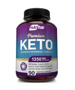 Best Keto Diet Pills 1350mg BHB Salts 90 Veg Capsules - Weight Loss Fat ... - $49.11 CAD