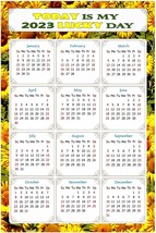 2023 Magnetic Calendar - Calendar Magnets - Today is my Lucky Day - v030 - $10.88