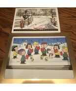 Hallmark Christmas Cards 2 Packs (snow Winter 5 Cards &amp; Envelopes) Peanu... - $33.52 CAD