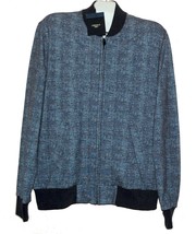 Circolo 1901  Men&#39;s Blue White Striped Cotton Slim Fit Jacket Size 2XL - £184.55 GBP
