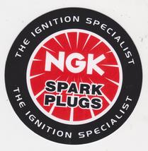 3 NGK SPARK PLUGS DRAG RACING STICKER HOT ROD DECAL The Ignition Specialist - £7.86 GBP