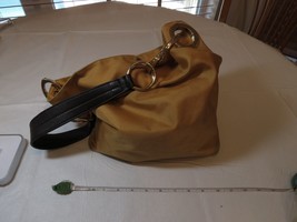 JPK Paris 75 purse handbag shoulder bag tote gold yellow mustard hobo DA... - $66.91