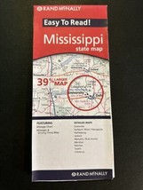 Rand McNally Easy To Read Alabama State Map 2009 - £5.32 GBP