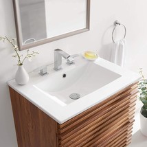 Modway EEI-3766-WHI Cayman 24&quot; Bathroom Sink, White - £99.85 GBP