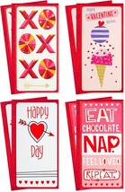 Valentines Day Cards Assortment XOXO 8 Valentine&#39;s Day Cards with Envelopes - £17.33 GBP