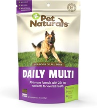 Pet Naturals Daily Multivitamin for Dogs, Veggie Flavor, 30 Chews - Yummy Chews - £12.29 GBP