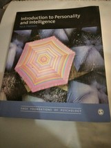 Introduction to Personality and Intelligence SAGE Foundations of Psychol... - $21.24