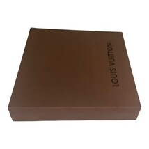 Louis Vuitton Large Brown Gift Box 14.5x13.75x2.75 Storage Packaging Case image 5