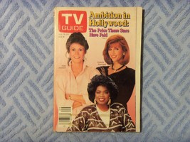 VINTAGE TV GUIDE  MAGAZINE  JULY 18 - 24 1987   KATE JACKSON OPRAH COVER - $9.85