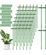 120 Pcs Adjustable Plant Support Stakes for Garden 12 Inch (Green) - $73.81
