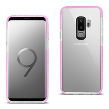 [Pack Of 2] Reiko Samsung Galaxy S9 Plus Soft Transparent TPU Case In Clear Pink - £16.09 GBP