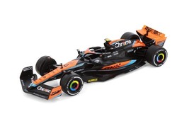 2023 McLaren MCL60 #4 Norris &amp; Piastri F1  1/24 Scale Diecast Model by Showcasts - $29.69