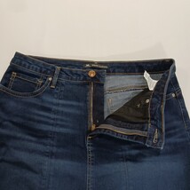 LEE RIDERS Shape Illusions Women's Blue Slim Fit Stretch Denim Skirt Size 14M image 9