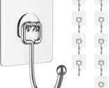Large Hooks For Hanging Heavy-Duty 44Ib(Max) 10 Packs, Wall Hangers With... - $17.99