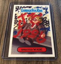2023 Topps Comic Con Exclusive Sprayed Wade Garbage Pail Kids Card Nycc GPKNY-5 - £19.78 GBP
