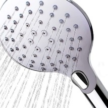 Yoo.Mee High Pressure Push-Button Handheld Shower Set, 6-Setting Spray, - £28.30 GBP