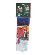 Vtg Santas First Choice Felt Christmas Tree Skirt 35&quot; Round Ice Skating ... - $362.71 MXN
