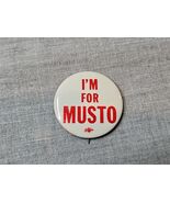 Ray Musto Pennsylvania House Campaign Pin/Button, 1.25&#39;&#39; Diameter, Vintage - $183.25 MXN
