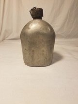 VINTAGE ARCTIC CANTEEN DEFECTS WORN W/ DIFFERENT CAPS DENTS MARKS &amp; SCRA... - $26.99