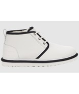 New UGG Men&#39;s Neumel Leather Chukka Boots White/Black Variety Sizes - £90.59 GBP