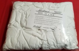 22 Ruben&#39;s Fitted Knitted White Baby Crib Bassinet Sheet Cotton Polyeste... - $19.79