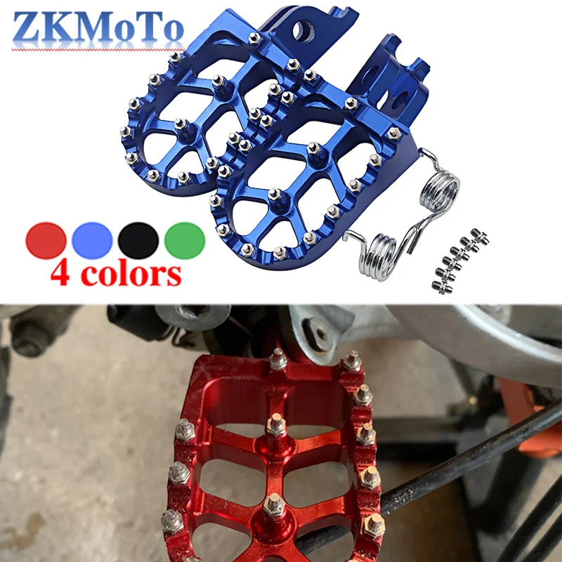 Motorcycle cnc footrest footpegs foot pegs pedals for honda cr crf 125 150 250 300 450 thumb200