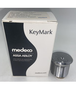 Medeco SR-Lock 10K0200 26-7HS CT-Z02 1 1/8” Mortise Cylinder Chrome Lock... - $42.49