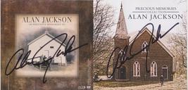 2X Signed Alan Jackson Autographed 2 CD Set Precious Memories Collection - $124.99