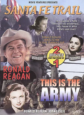 Ronald Reagan Hollywood Classics - Santa Fe Trail/This is the Army (DVD, 2004) - $7.57