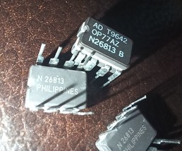 3 each NEW Analog Devices OP77AZ  25uV offset **NOT CHINESE or UNBRANDED** - £22.73 GBP