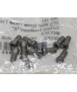 Bag of 10 Mitsubishi Hitachi Tool - INSERT SCREWS M4 X 10.5 T15 Part# 26... - $33.94 CAD