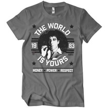 Scarface The World Is Yours Official Tee T-Shirt Mens Unisex - £27.26 GBP