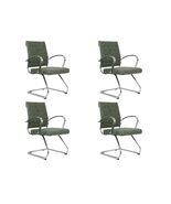 LeisureMod Office Waiting Room Chair, Upholstered Leather Computer Ergon... - $14,206.55 MXN