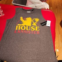 Game of Thrones &quot;House Lannister&quot; Size Large Tank top NEW with  tags - £6.84 GBP