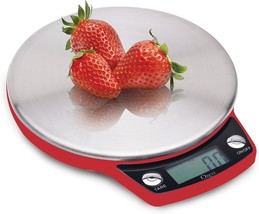 Digital Kitchen Scale With Oversized Weighing Platform, Ozeri Zk011, Steel. - £24.74 GBP