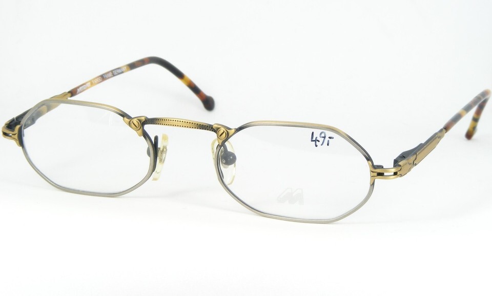 Vintage METZNER FARGO 4201 ANTIQUE LIGHT BRONZE /GREY EYEGLASSES 46-22-1... - $50.58