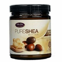 Life Flo Pure Shea Butter 9 fl Ounce Solid Oil - £21.33 GBP